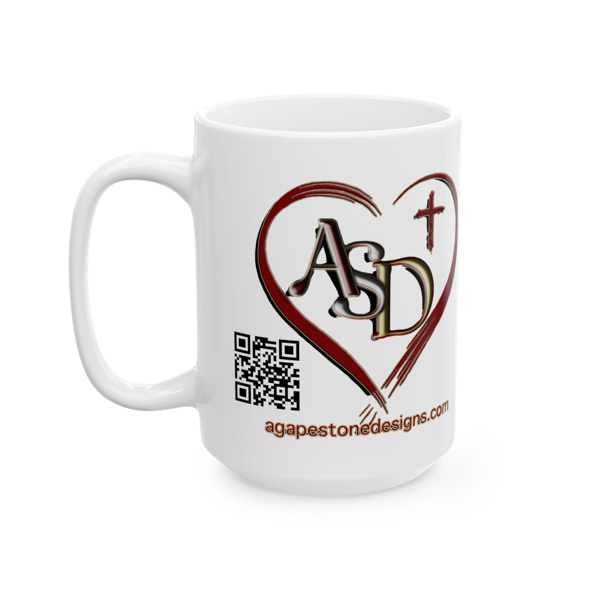 or the Love of Christ Controls Me" Coffee Mug - 2 Corinthians 5:14 | Free with Any 2-Item Purchase