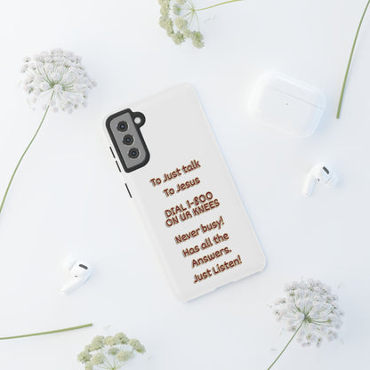 Dial Jesus Anytime | Christian Phone Case
