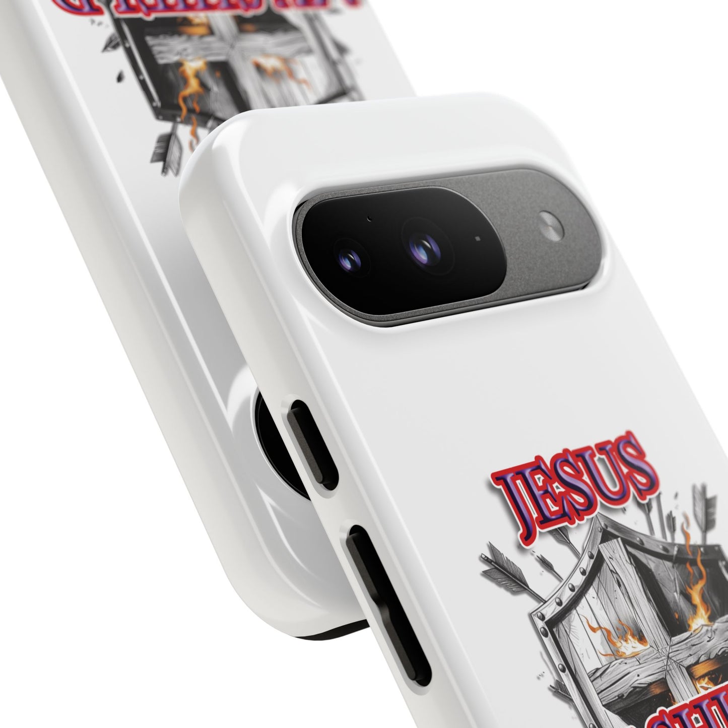 Faith-Inspired Phone Case | Jesus My Shield of Faith | Tough Cases, Christian Gift, Religious Decor, Inspirational Phone Cover, [...]