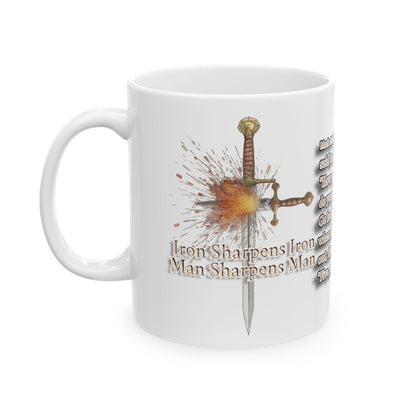 Men’s Steak Night | Christian Mug | Mark 6:35