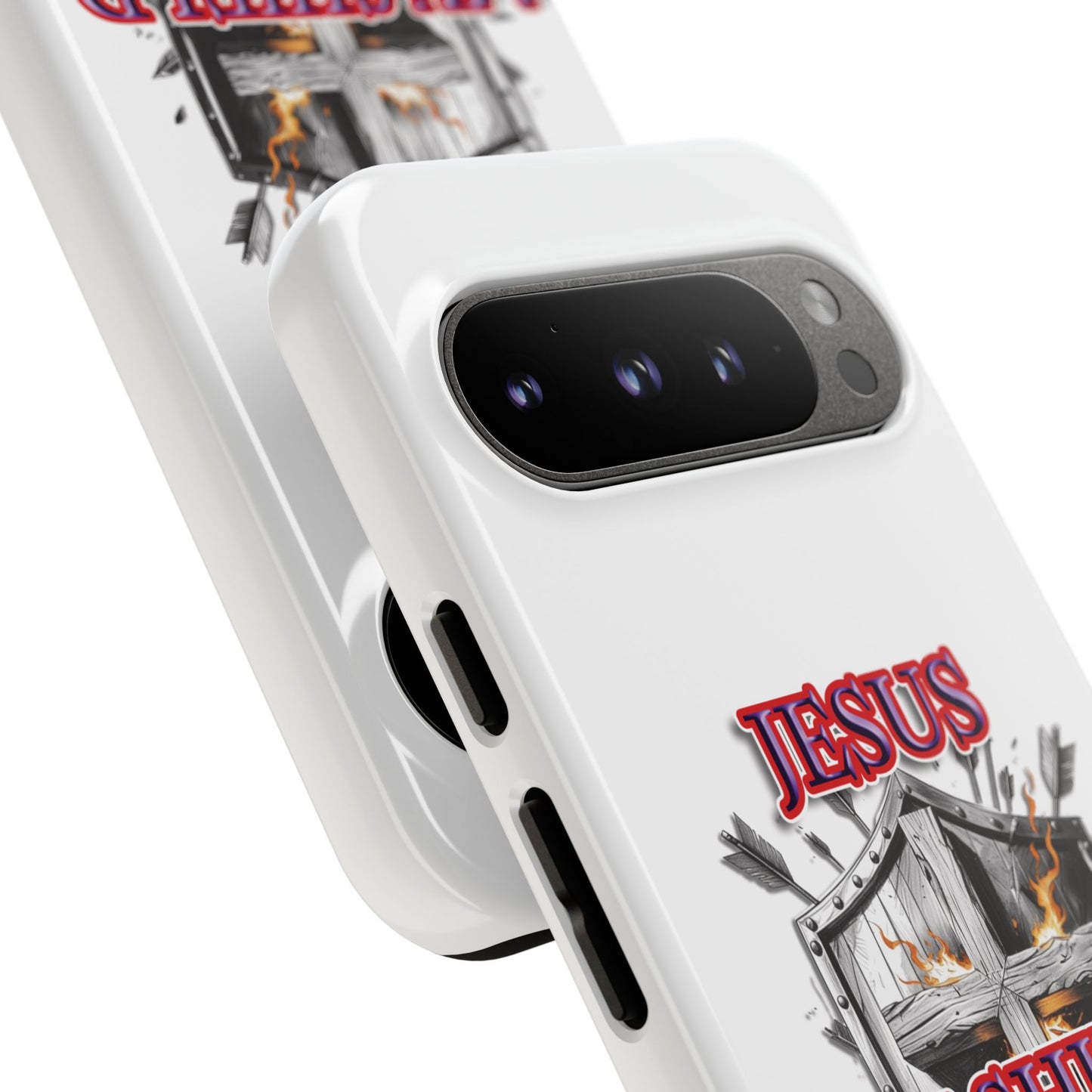 Faith-Inspired Phone Case | Jesus My Shield of Faith | Tough Cases, Christian Gift, Religious Decor, Inspirational Phone Cover, [...]