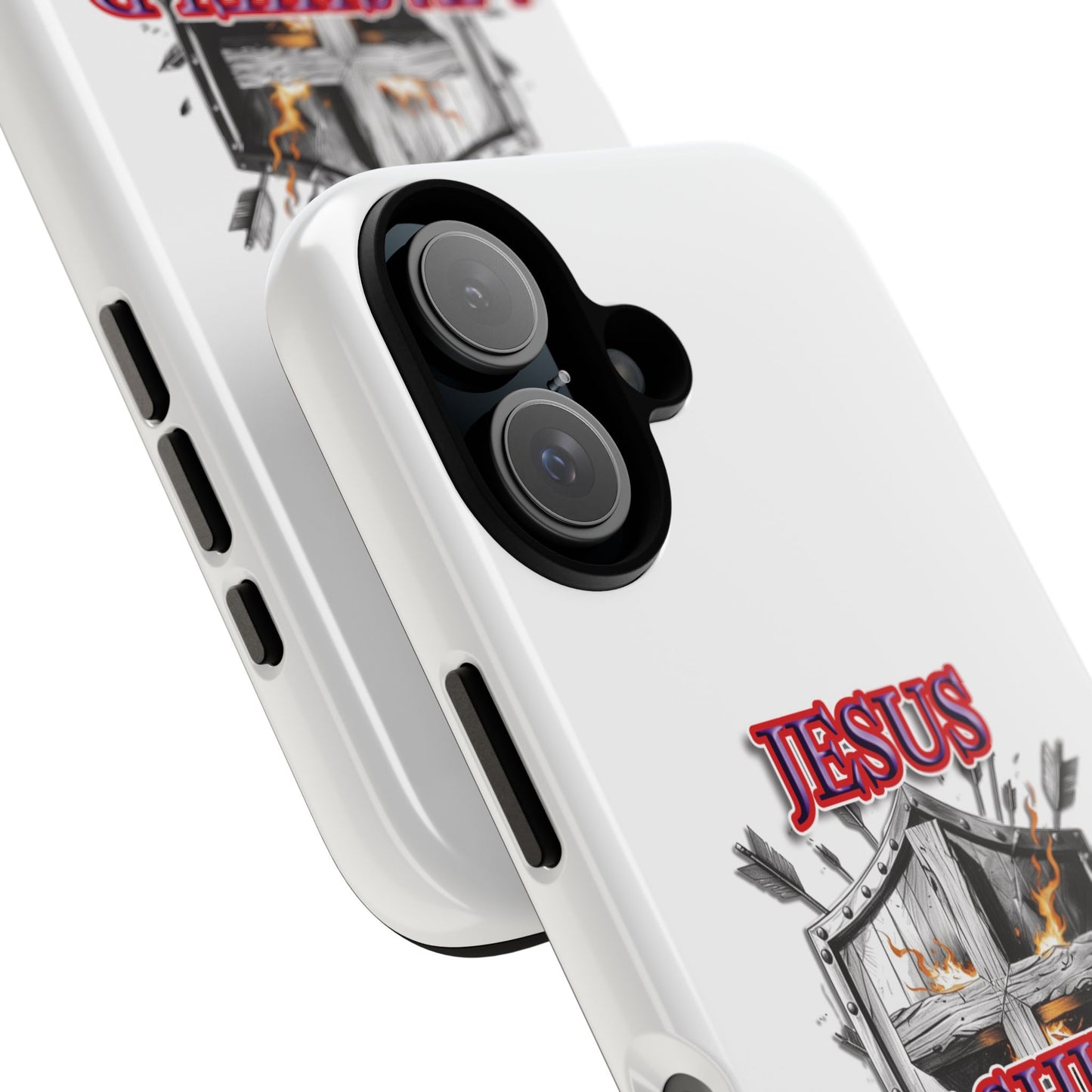 Faith-Inspired Phone Case | Jesus My Shield of Faith | Tough Cases, Christian Gift, Religious Decor, Inspirational Phone Cover, [...]