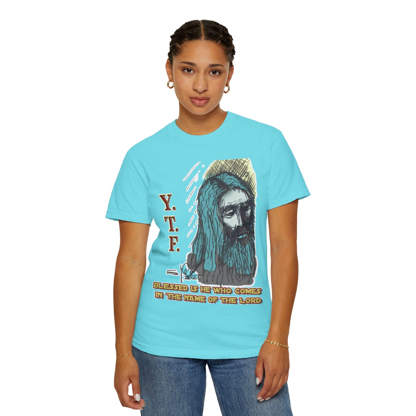 Jesus Christ Yesterday Today Forever - Y.T.F. Faith Tee