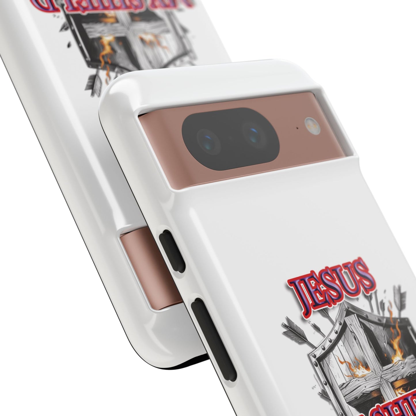 Faith-Inspired Phone Case | Jesus My Shield of Faith | Tough Cases, Christian Gift, Religious Decor, Inspirational Phone Cover, [...]