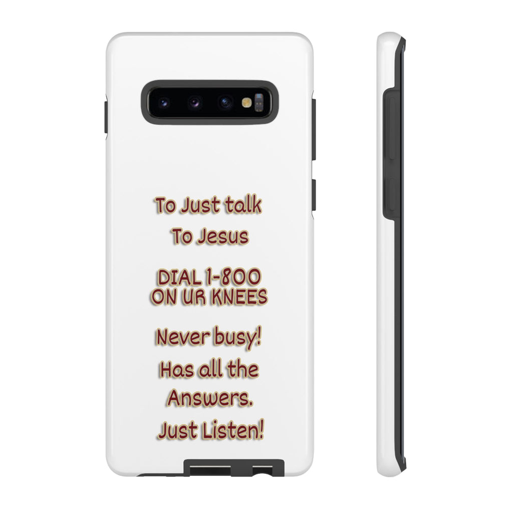 Dial Jesus anytimePhone Case**