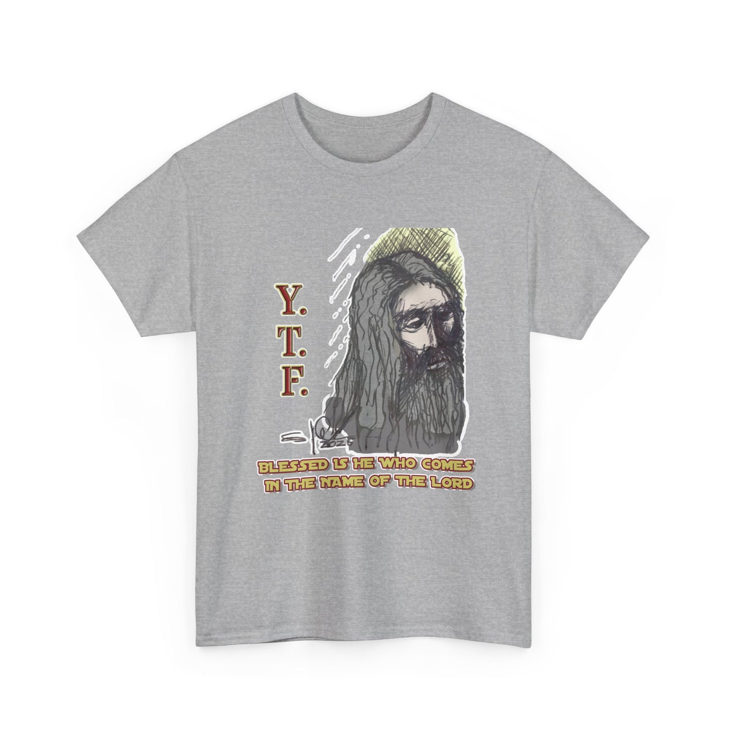 Y.T.F. the d’Avi Collection - T-Shirt, Religious T-Shirt, Faith Inspired Gift, Spiritual Apparel, Church Wear