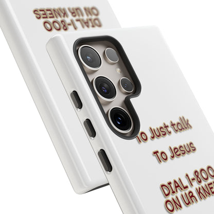 Dial Jesus Anytime | Christian Phone Case