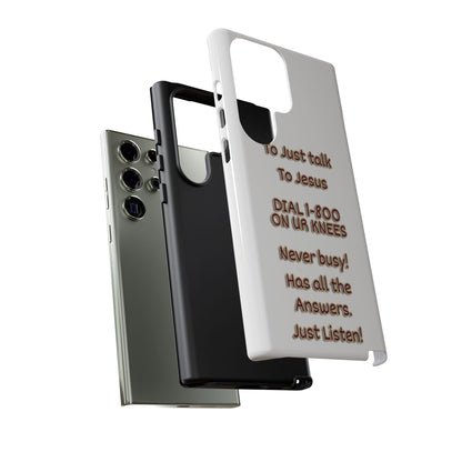 Dial Jesus Anytime | Christian Phone Case