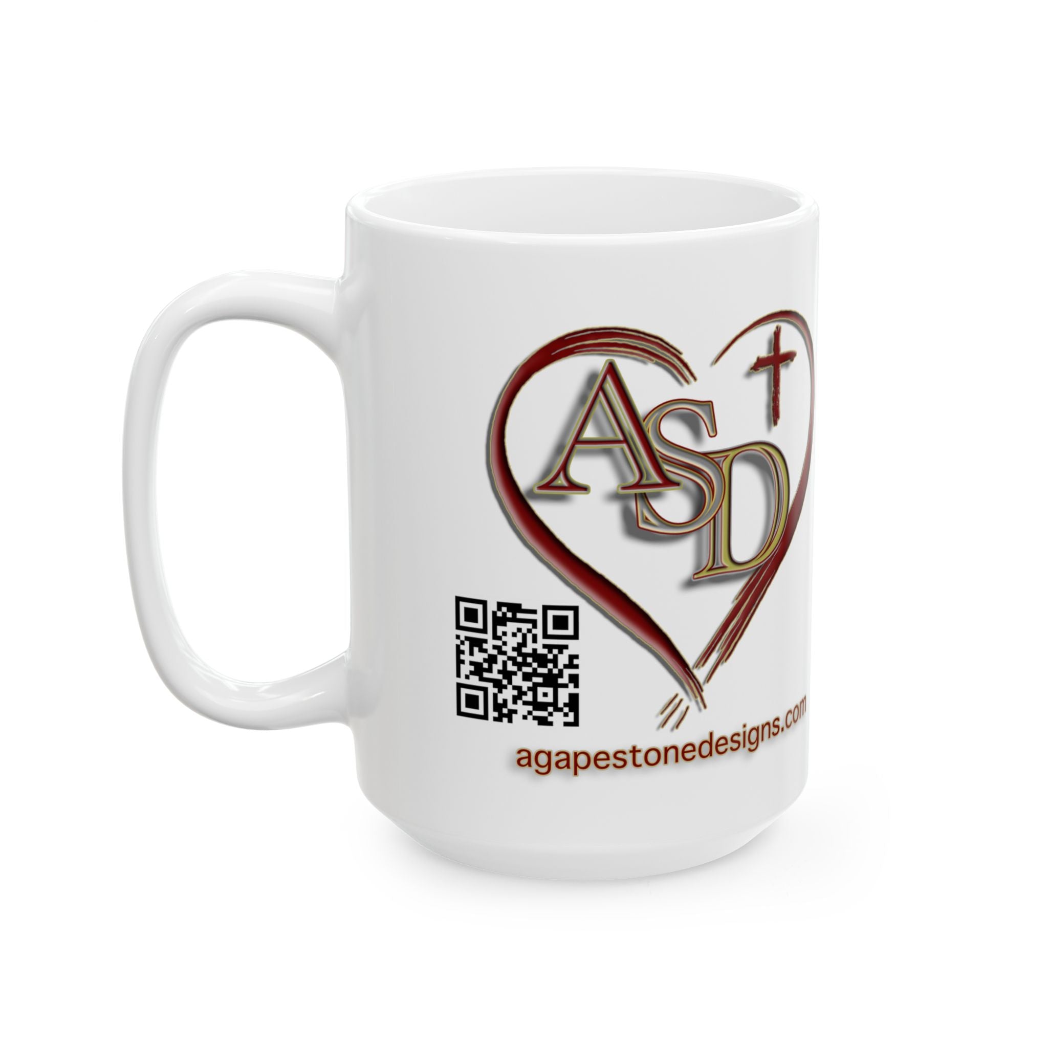 For the Love of Christ Controls Me" Coffee Mug - 2 Corinthians 5:14 | Free with Any 2-Item Purchase