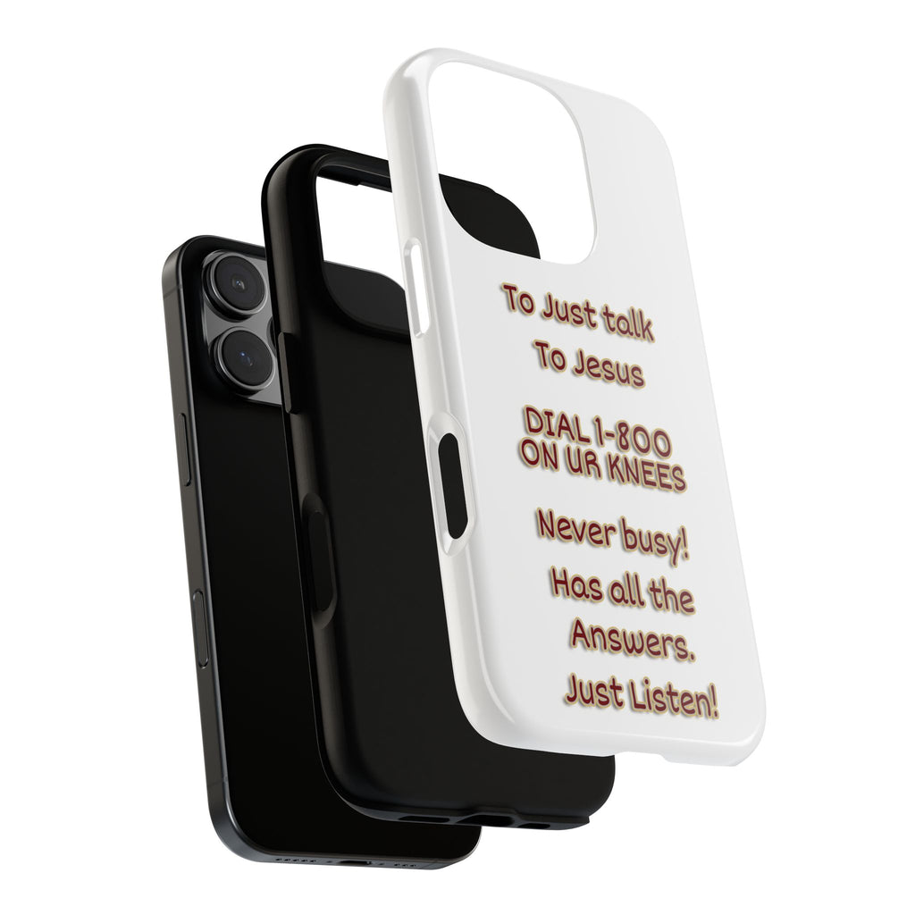 Dial Jesus anytimePhone Case**