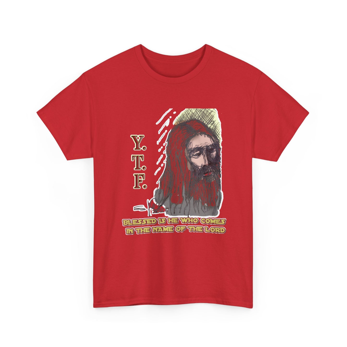 Y.T.F. the d’Avi Collection - T-Shirt, Religious T-Shirt, Faith Inspired Gift, Spiritual Apparel, Church Wear