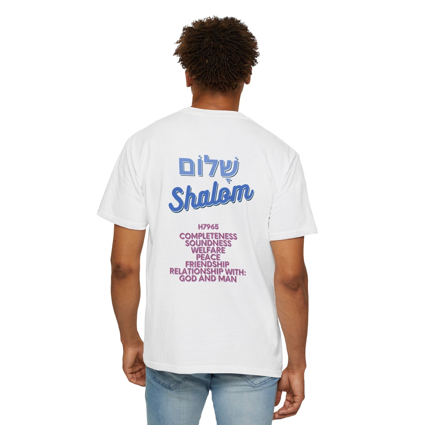 Shalom to You - Hebrew Blessing Tee