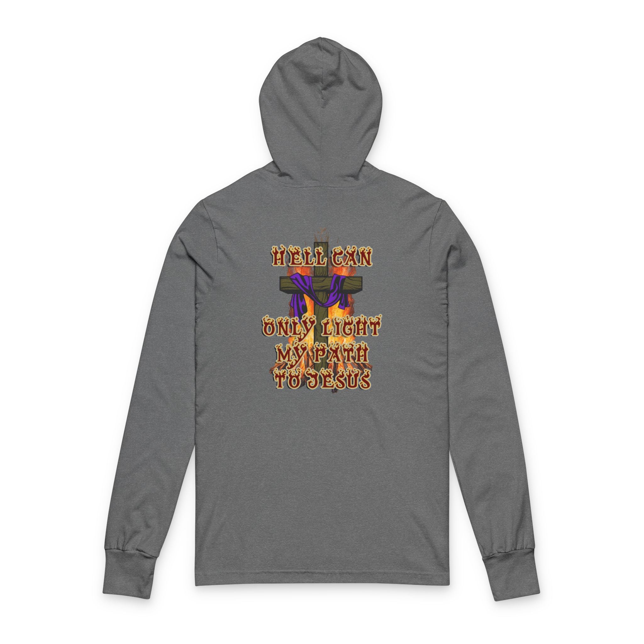 Hell Can't Stop Me –  Nehemiah 9:19 - Faith Over Fire Christian T-Shirt