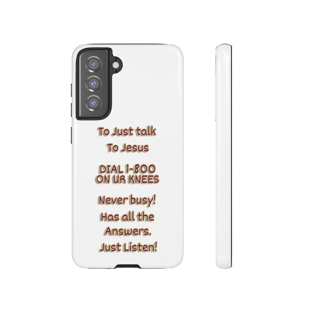 Dial Jesus anytimePhone Case**