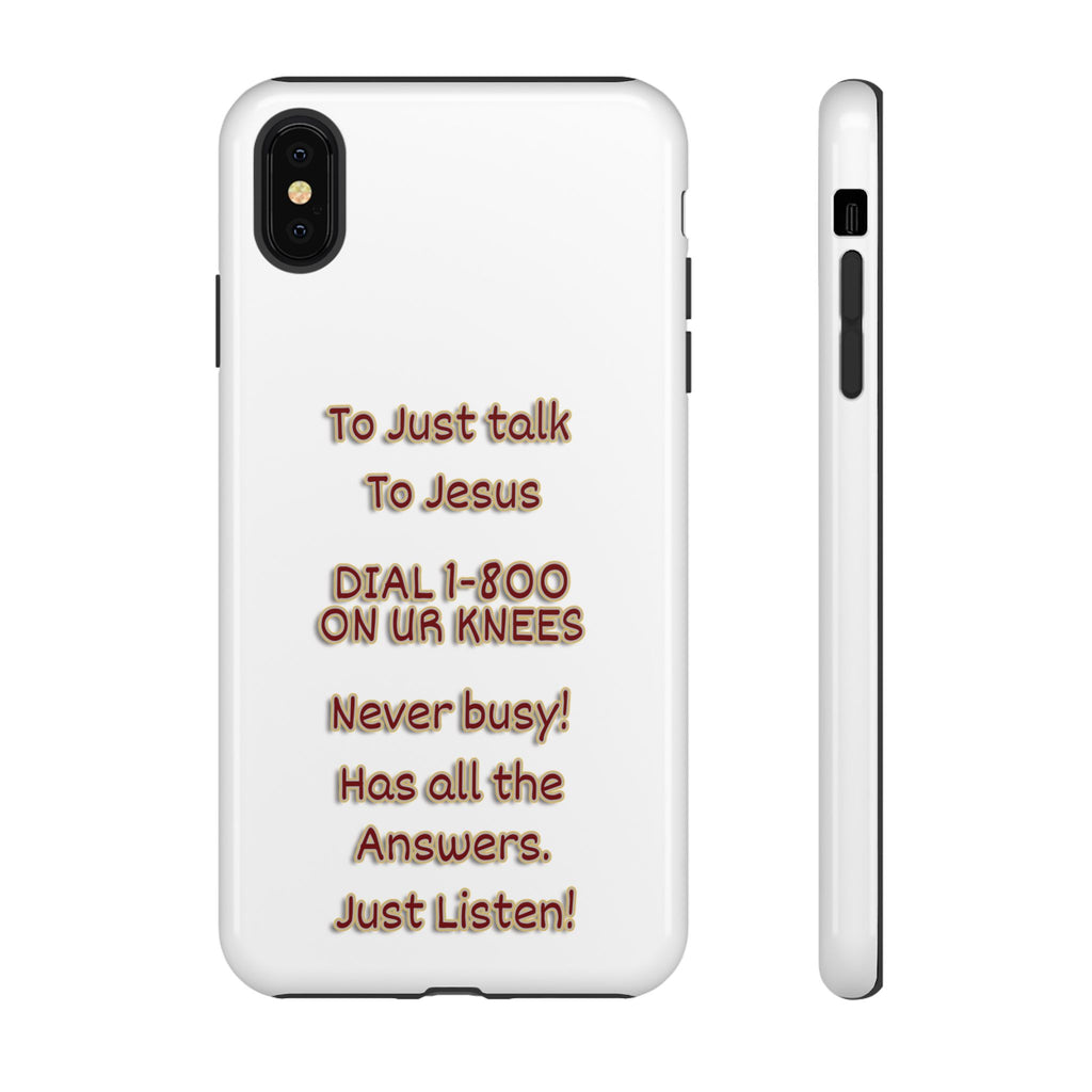Dial Jesus anytimePhone Case**