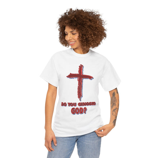 GInosko God - Religious T-Shirt, Faith Inspired Gift, Spiritual Apparel, Church Wear