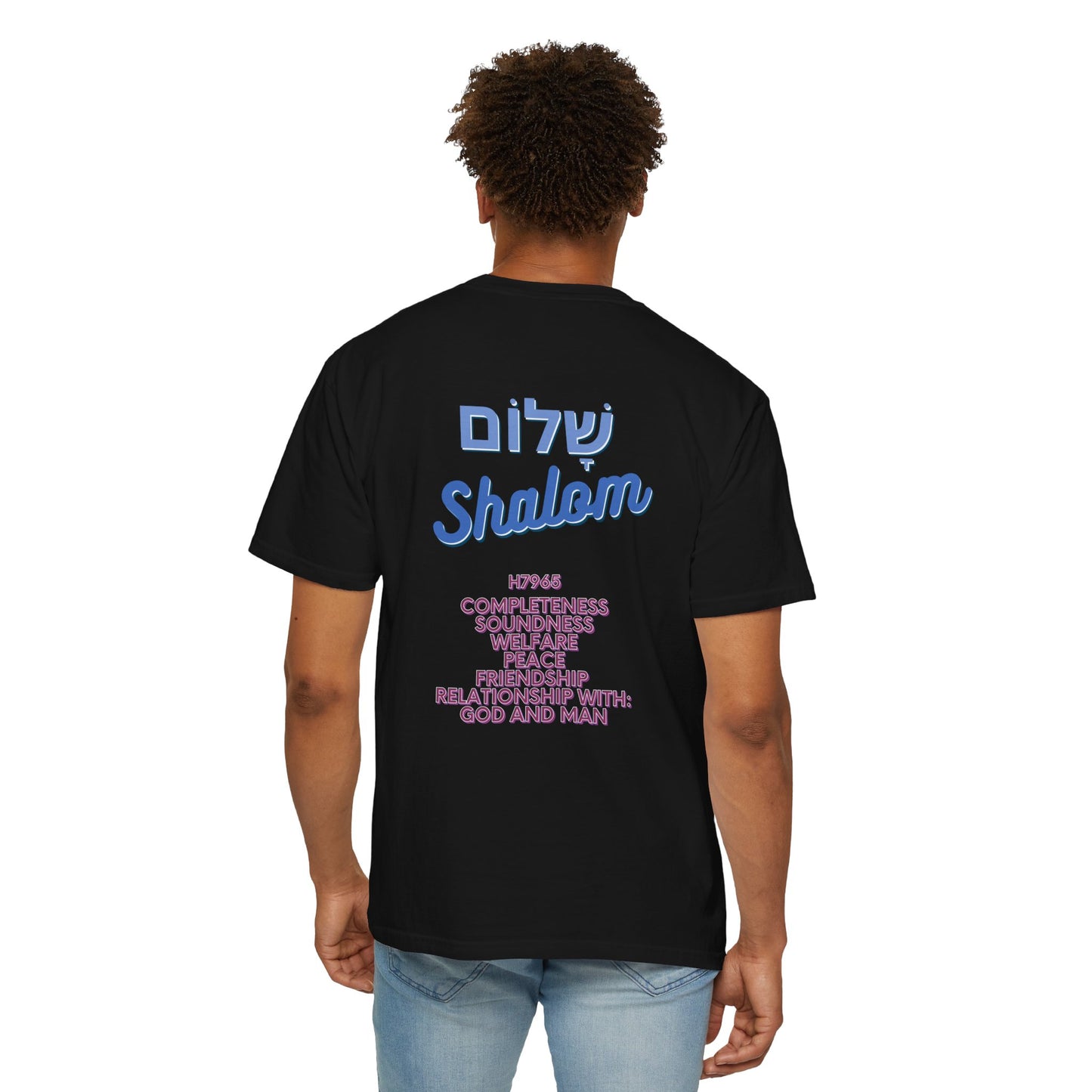 Shalom to You - Hebrew Blessing Tee