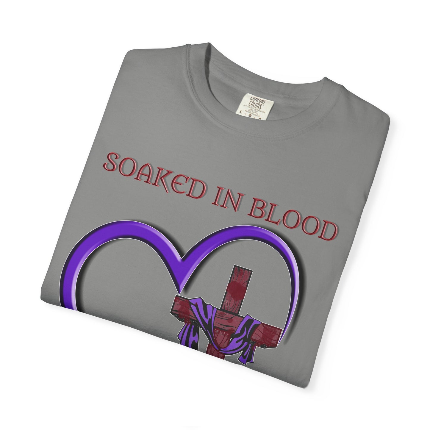 Wrapped in Love Christian T-Shirt | Faith-Inspired Comfort Colors Apparel | Spiritual Gift