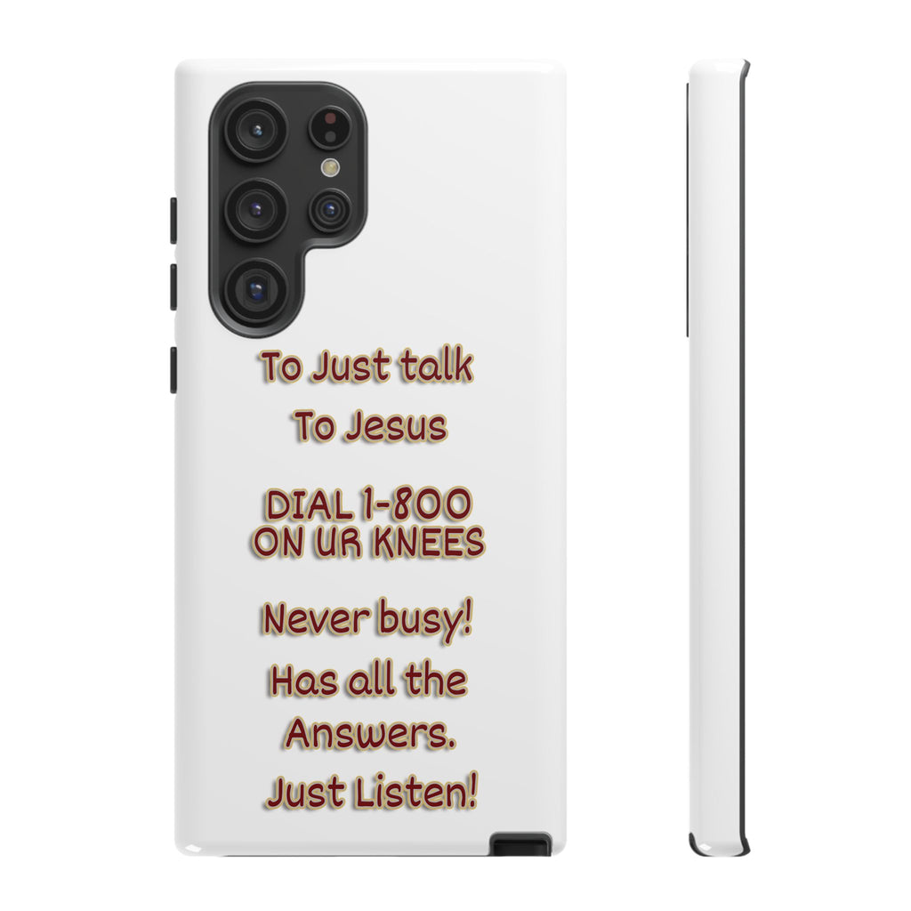 Dial Jesus anytimePhone Case**