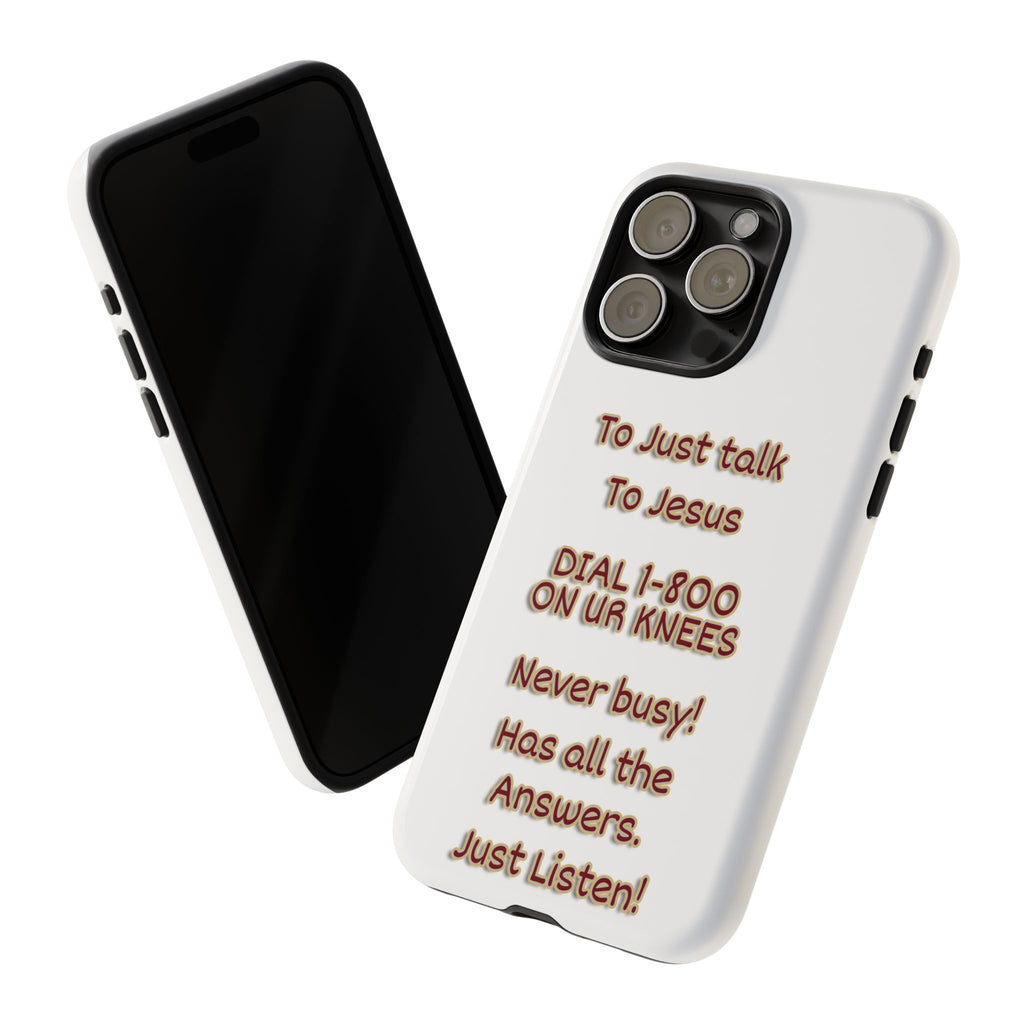 Dial Jesus anytimePhone Case**