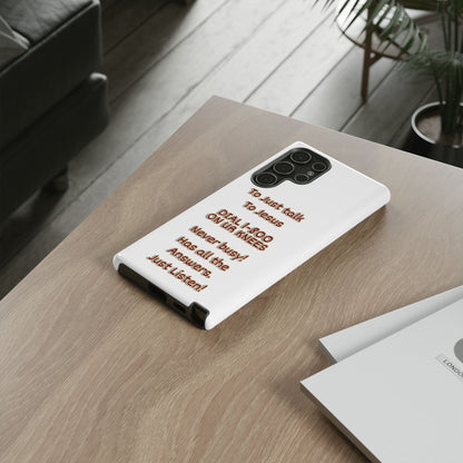 Dial Jesus Anytime | Christian Phone Case