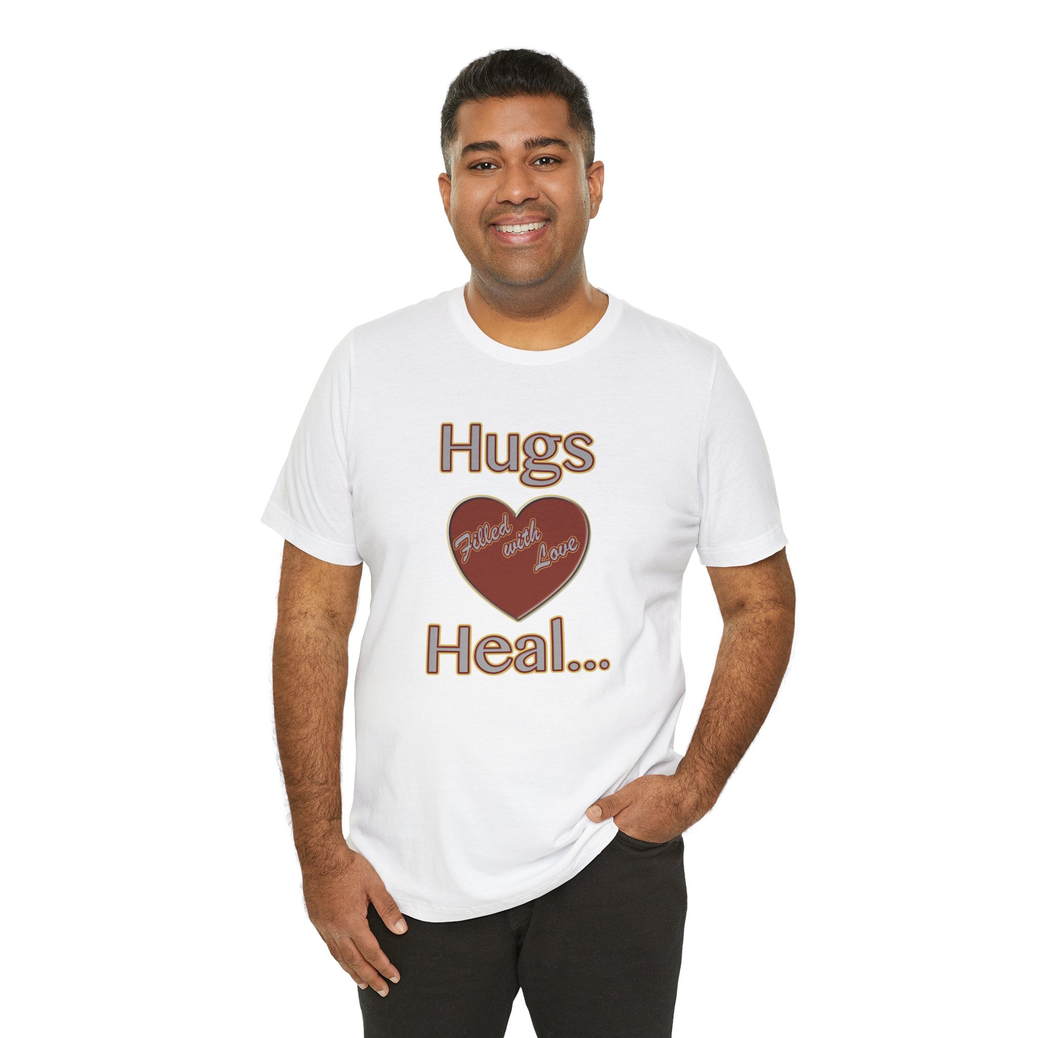 **Hugs Filled With Love Heal T-Shirt | Encouragement Comfort Tee**