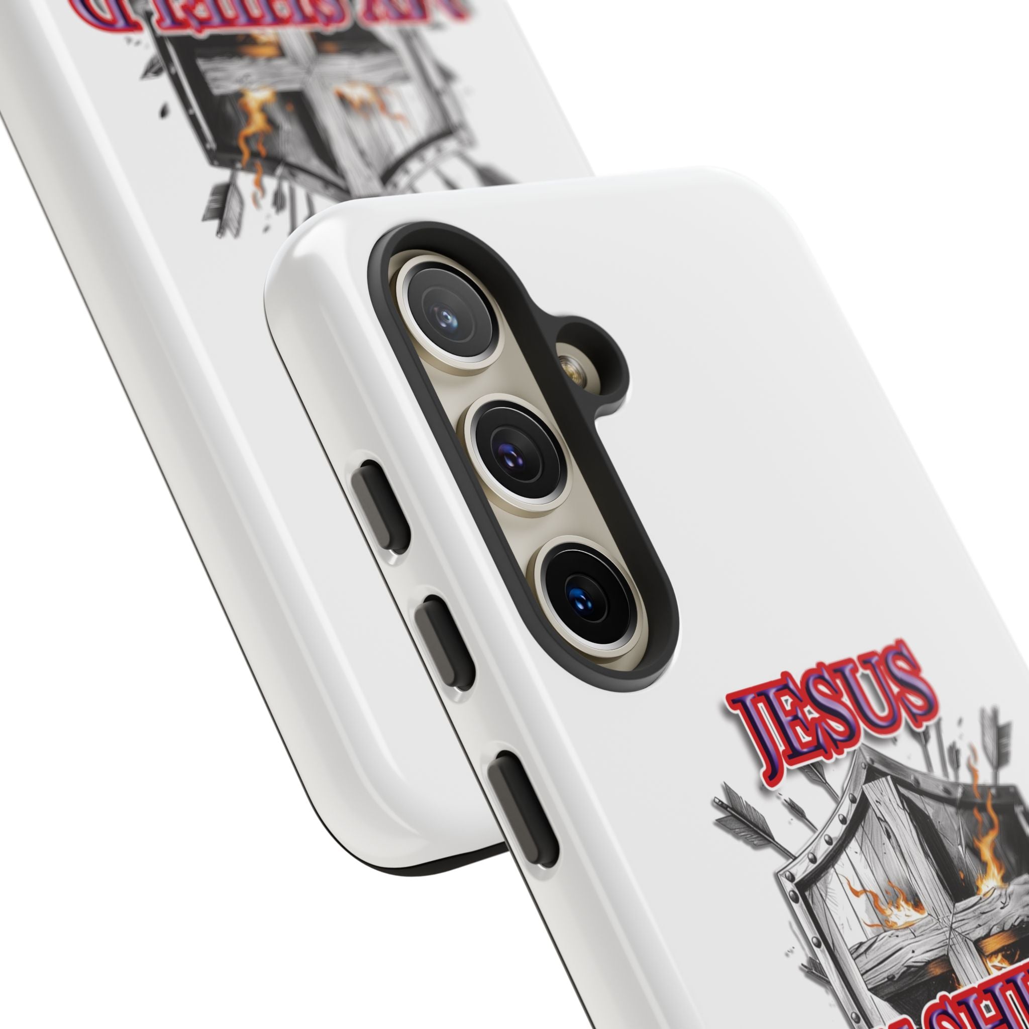 Shield | Phone Case | Jesus My Shield of Faith | Tough Cases, Christian Gift, Religious Decor, Inspirational Phone Cover, [...]