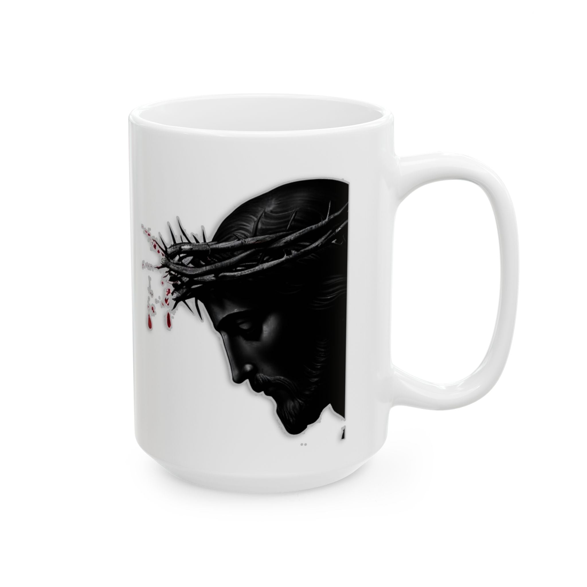 His Blood Gives Life Mug - Romans 8 Redemption and Eternal Life Drinkware