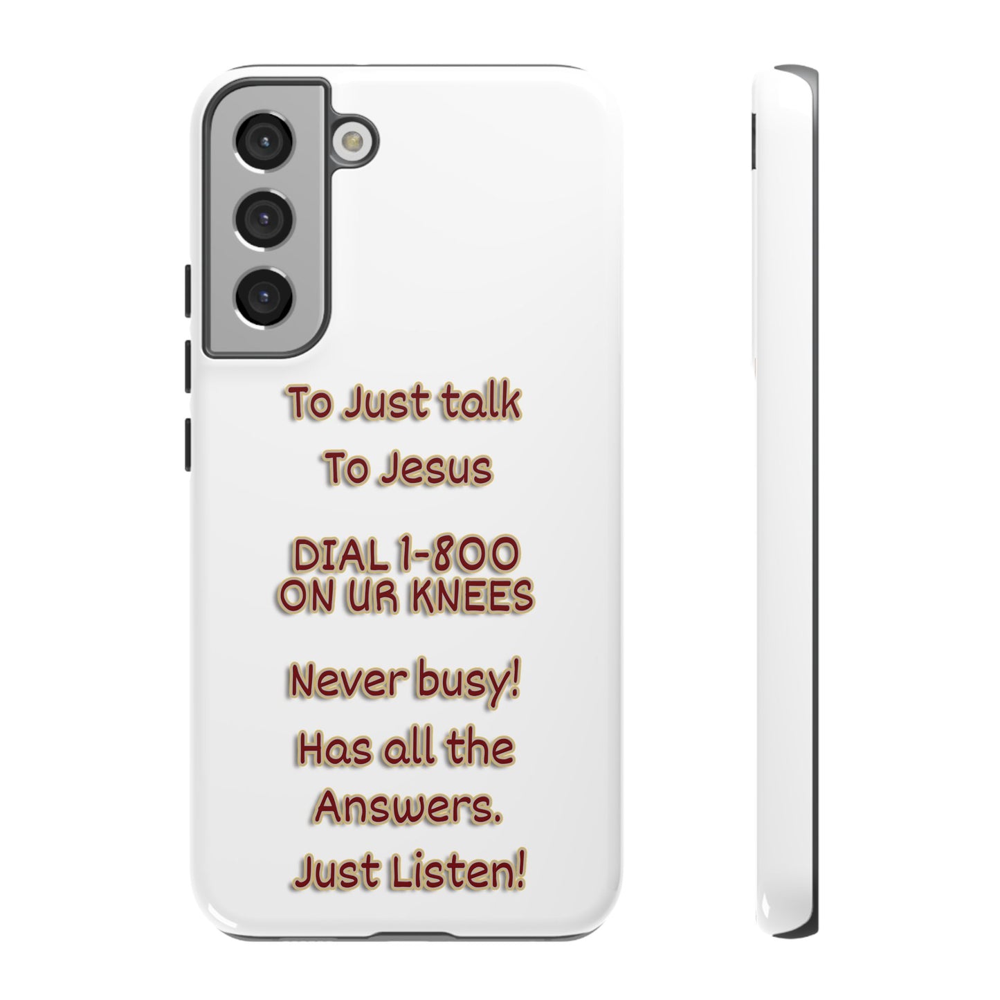 Dial Jesus Anytime | Christian Phone Case