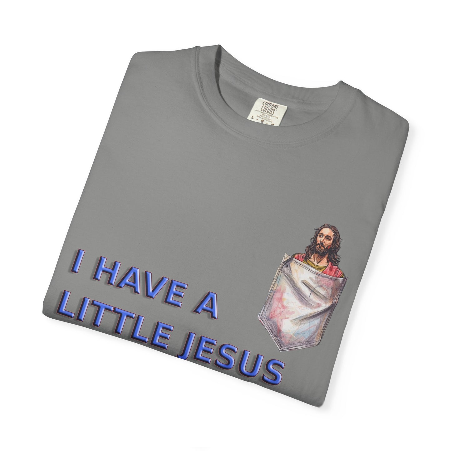 Jesus Pocket T-Shirt, Funny Religious Tee, Unisex Graphic Tee, Gift for Believers, Church Wear, Faith-Based Apparel