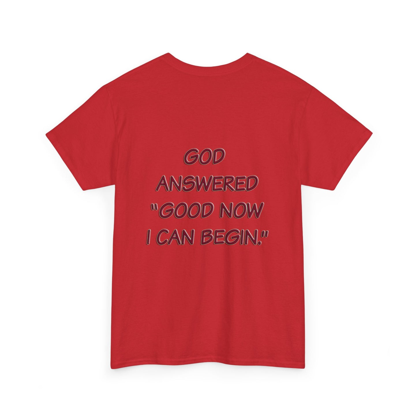 Faith Quote Unisex Tee - I'm Done, God Faith T-Shirt