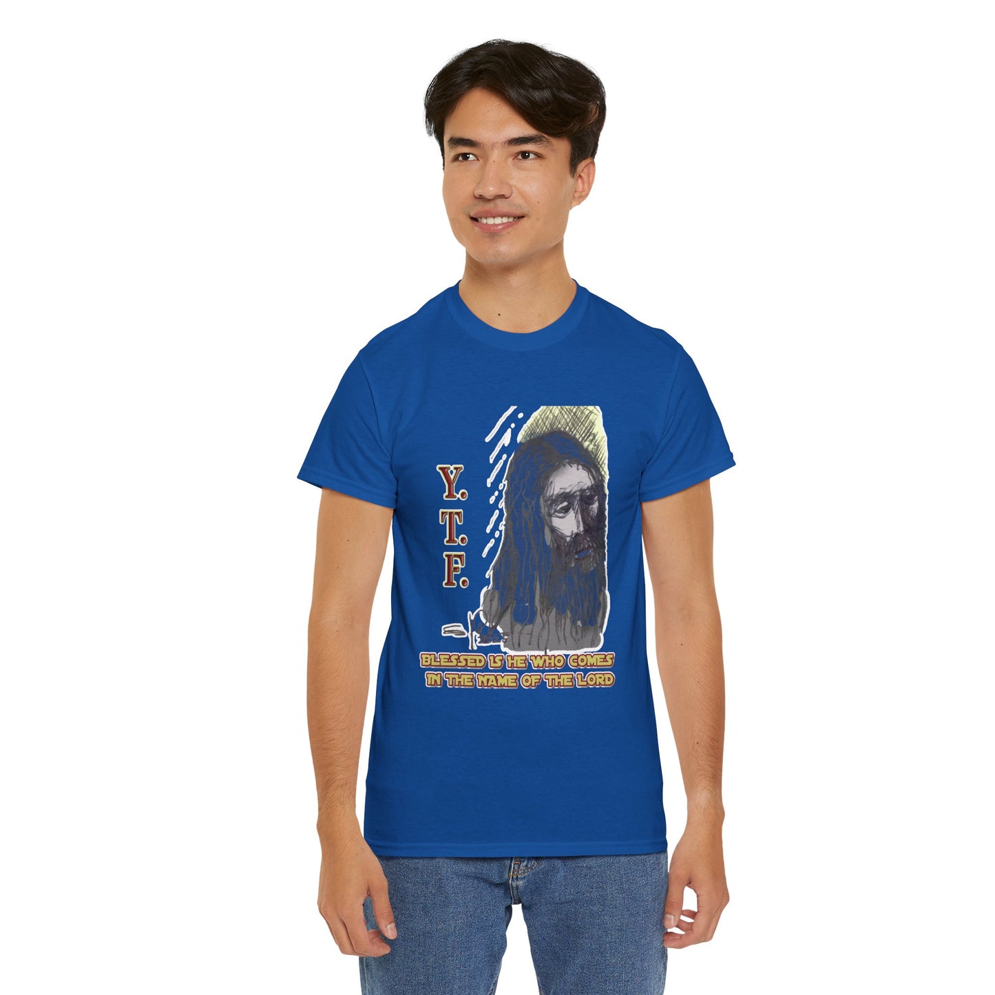 Y.T.F. the d’Avi Collection - T-Shirt, Religious T-Shirt, Faith Inspired Gift, Spiritual Apparel, Church Wear