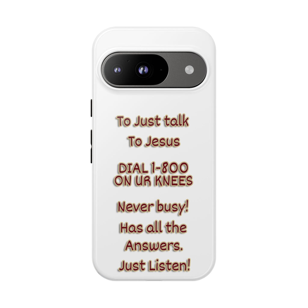 Dial Jesus anytimePhone Case**