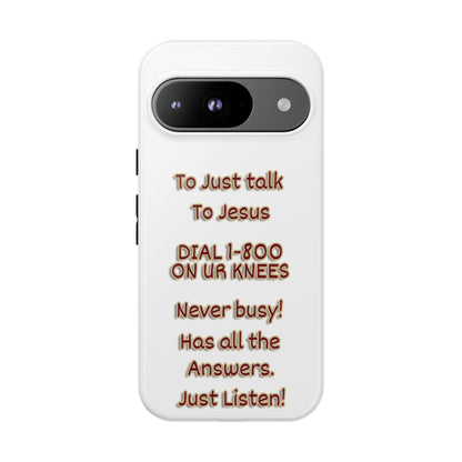 Dial Jesus Anytime | Christian Phone Case