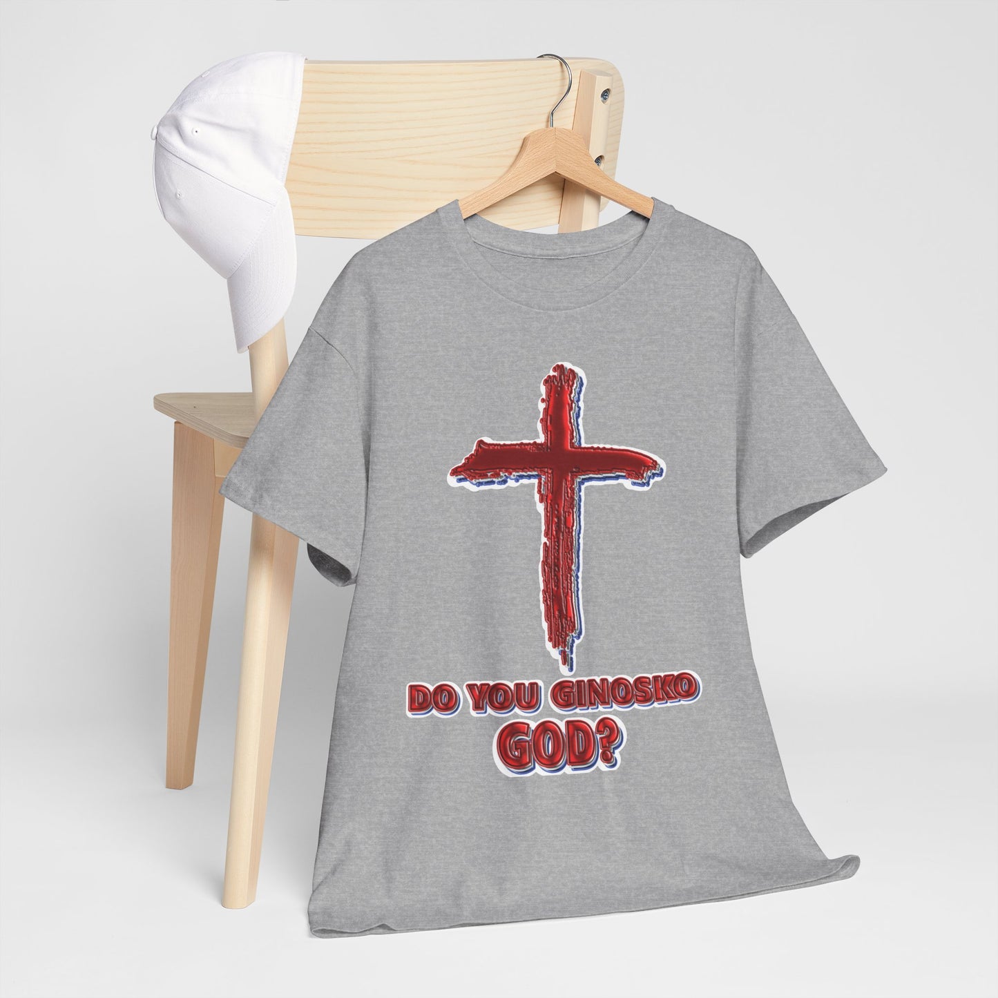 GInosko God - Religious T-Shirt, Faith Inspired Gift, Spiritual Apparel, Church Wear