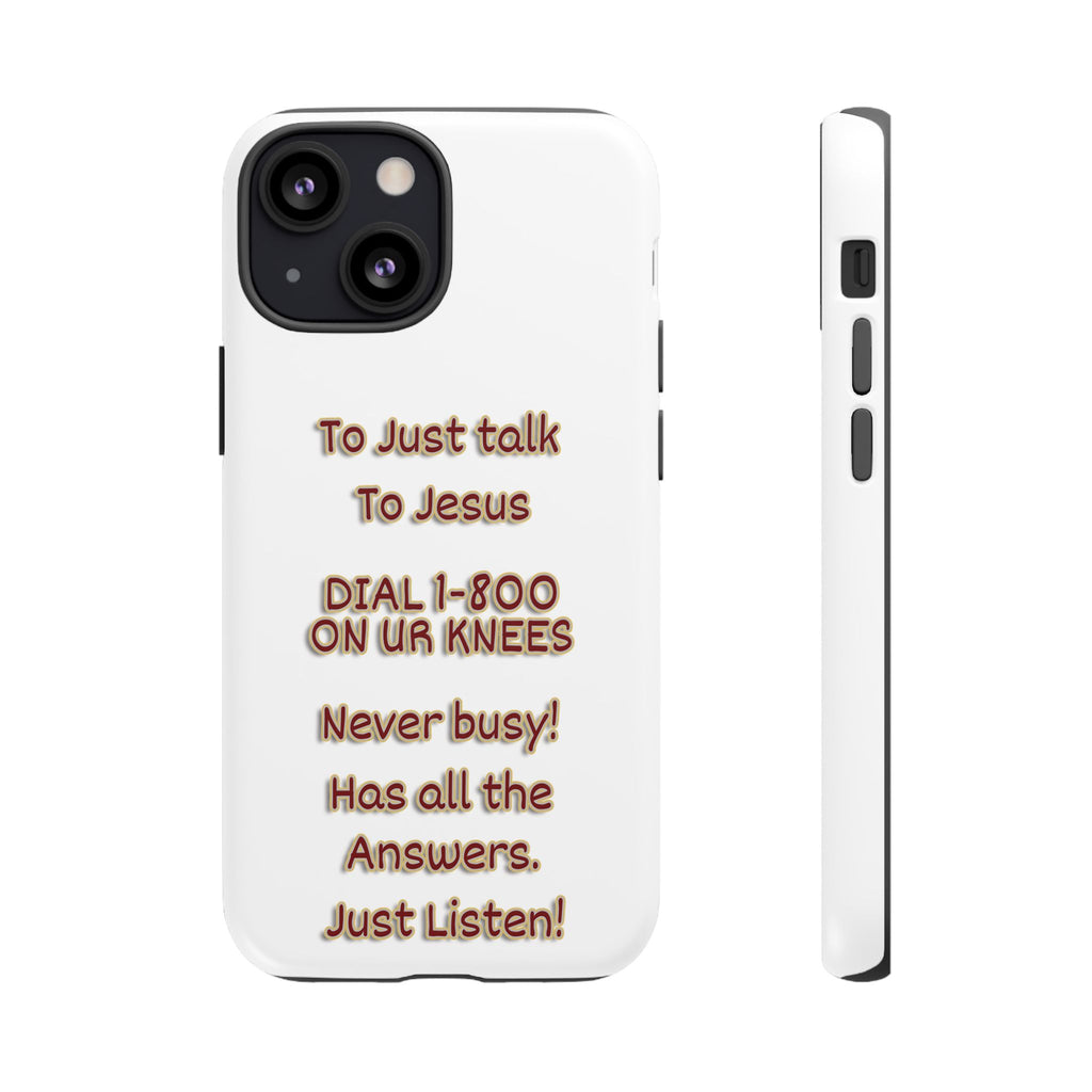 Dial Jesus anytimePhone Case**
