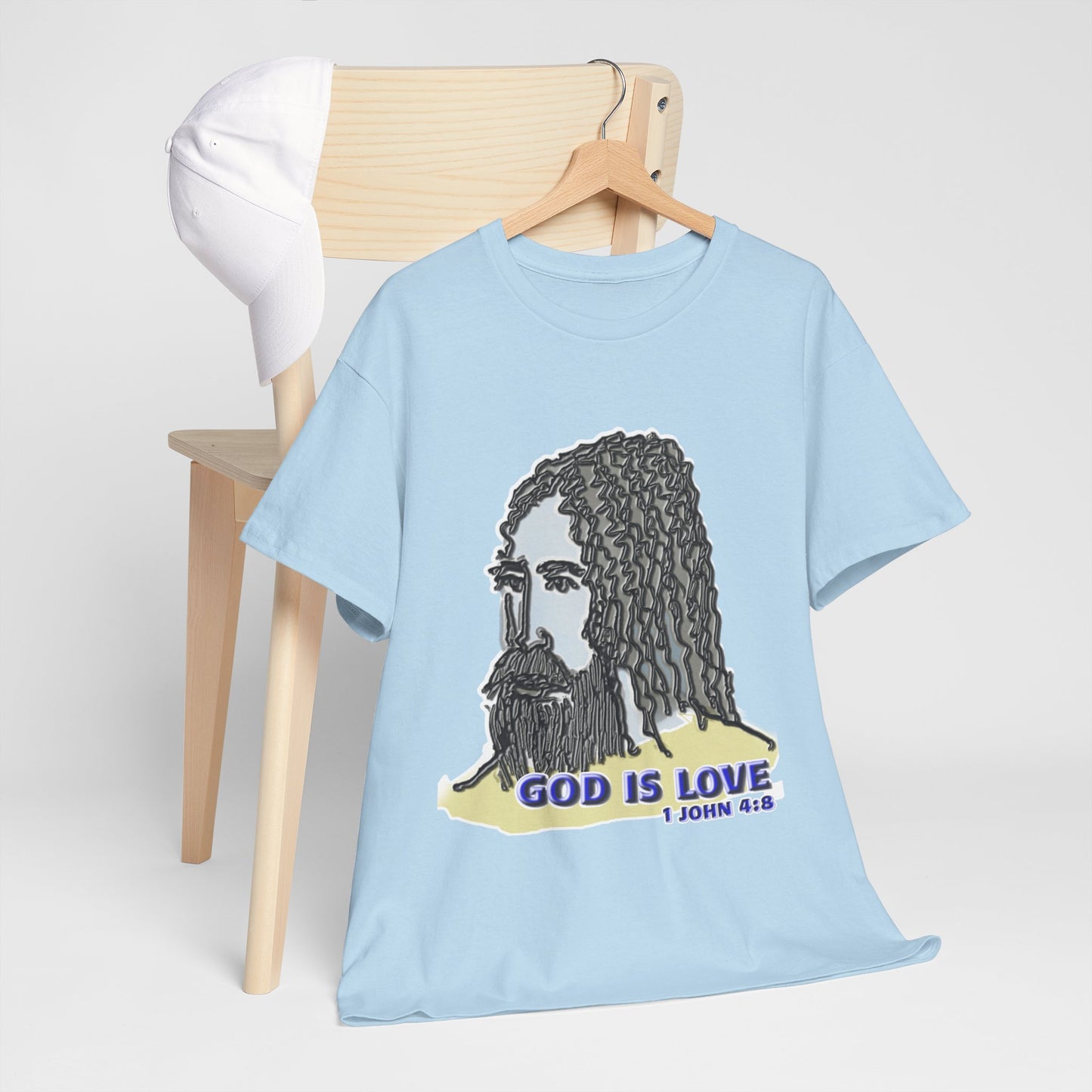 God is love the d’Avi Collection - T-Shirt, Religious T-Shirt, Faith Inspired Gift, Spiritual Apparel, Church Wear