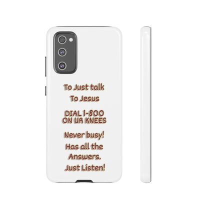 Dial Jesus Anytime | Christian Phone Case