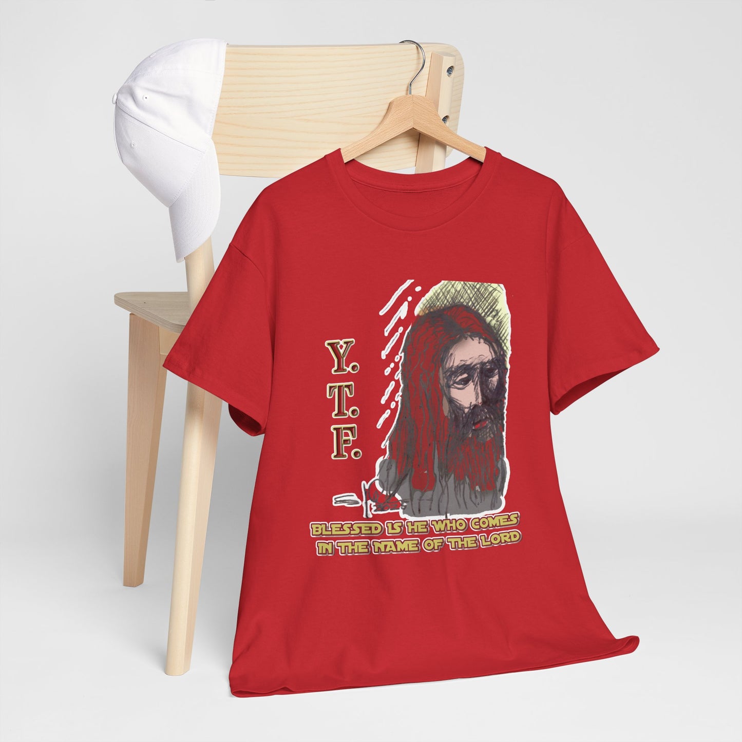 Y.T.F. the d’Avi Collection - T-Shirt, Religious T-Shirt, Faith Inspired Gift, Spiritual Apparel, Church Wear