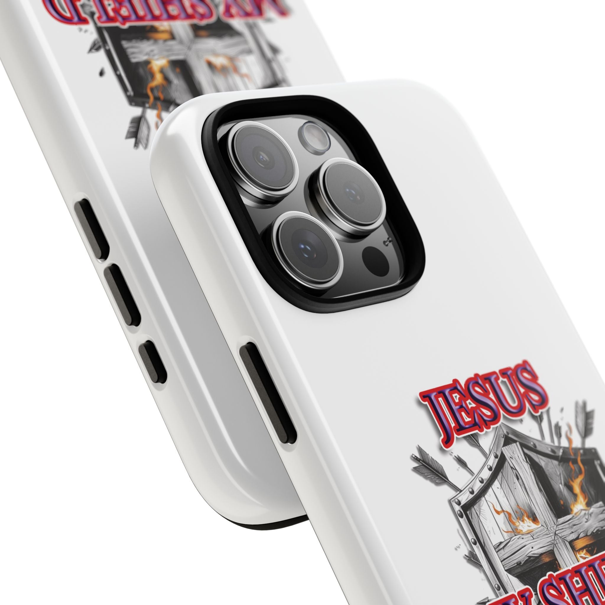 Shield | Phone Case | Jesus My Shield of Faith | Tough Cases, Christian Gift, Religious Decor, Inspirational Phone Cover, [...]