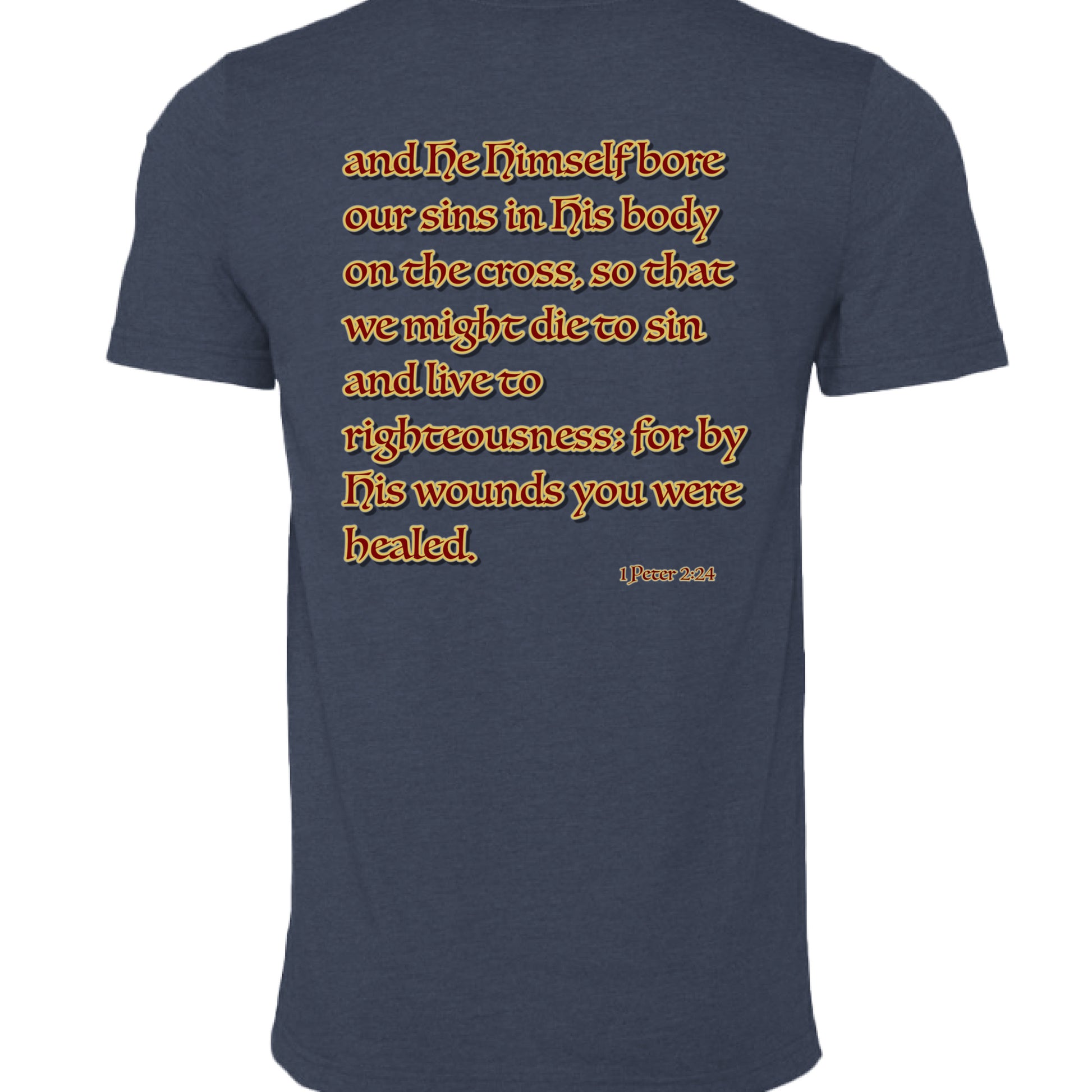 HEATHER NAVY - BACK