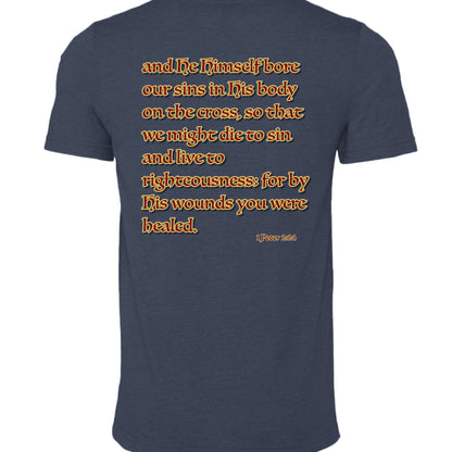 HEATHER NAVY - BACK