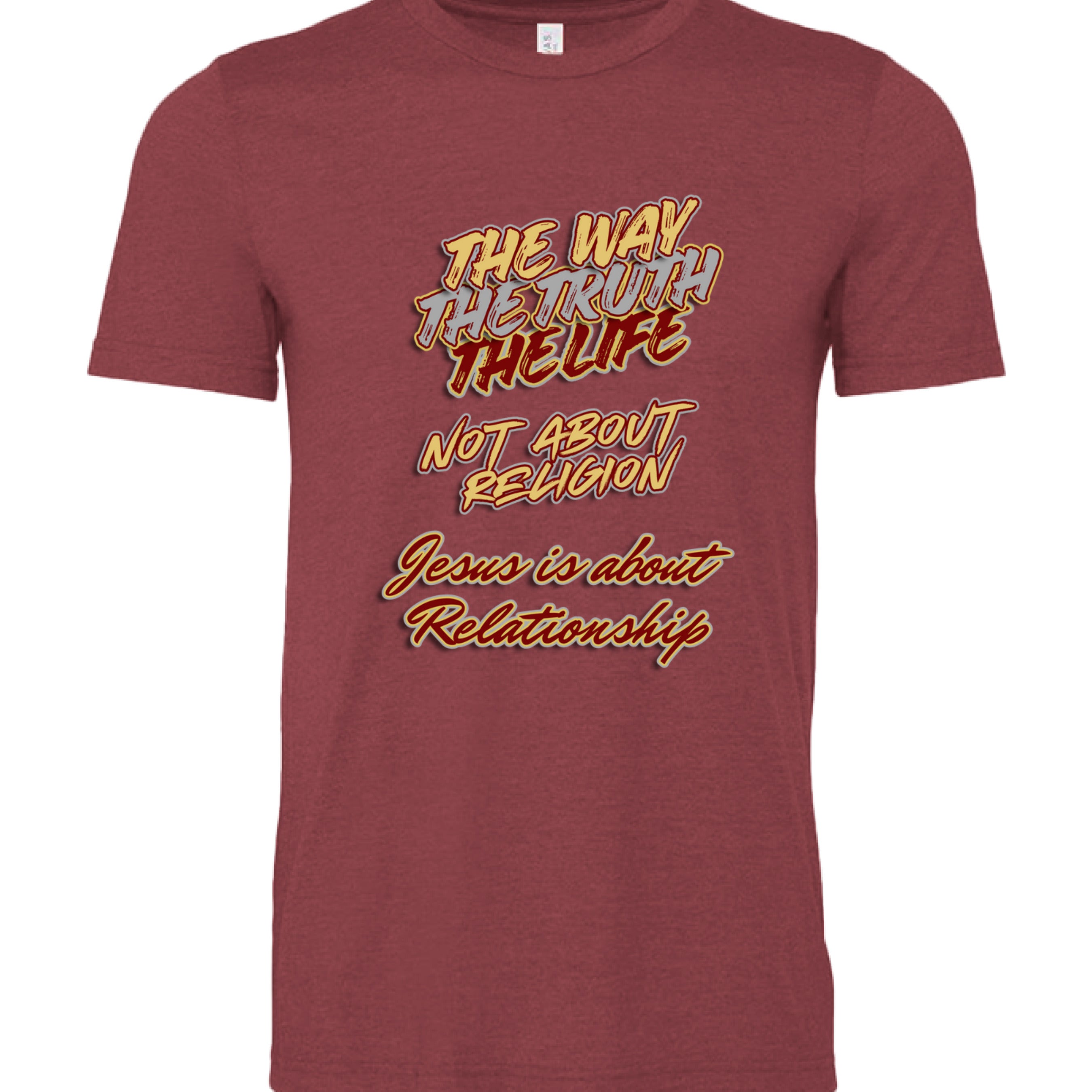 HEATHER MAROON - FRONT