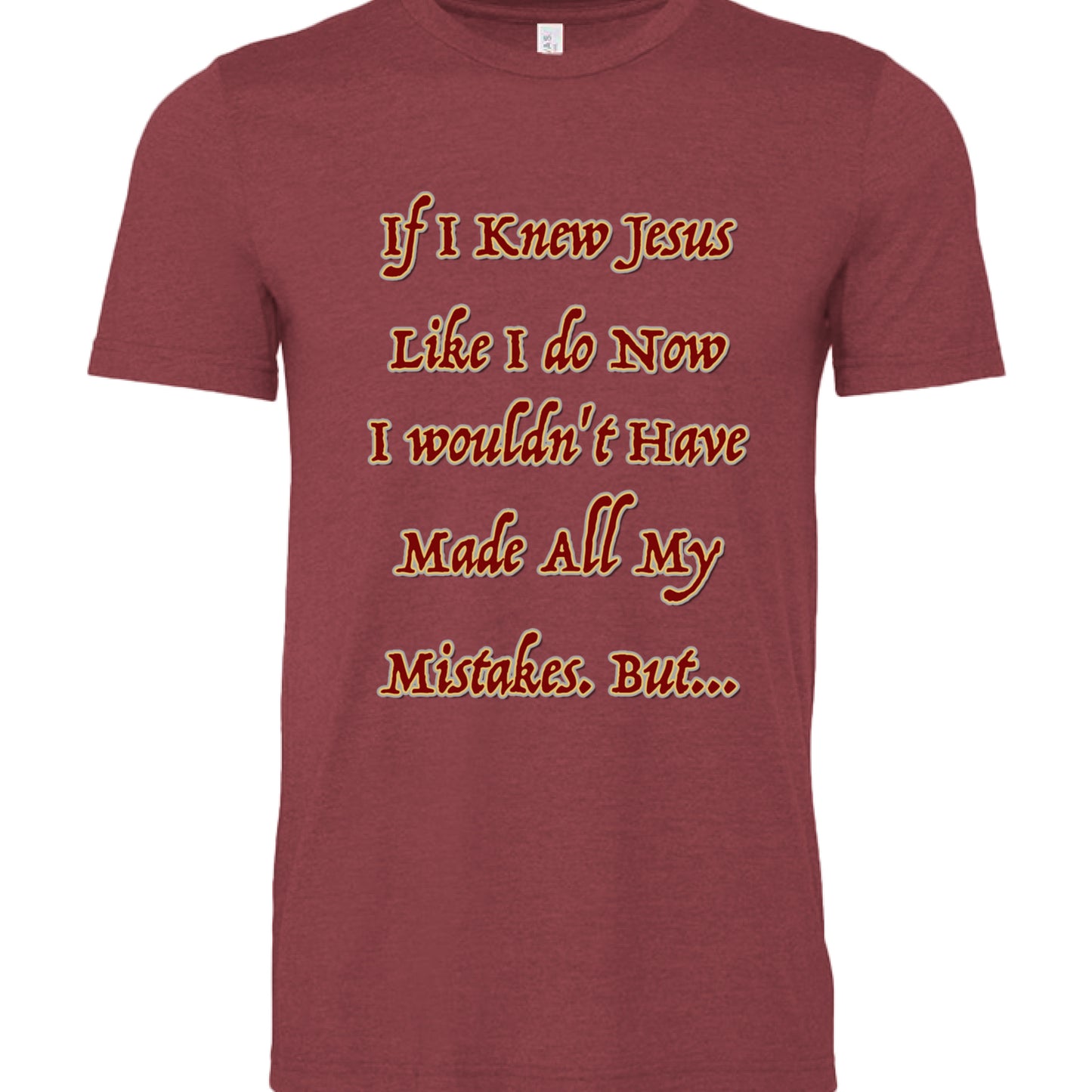 HEATHER MAROON - FRONT