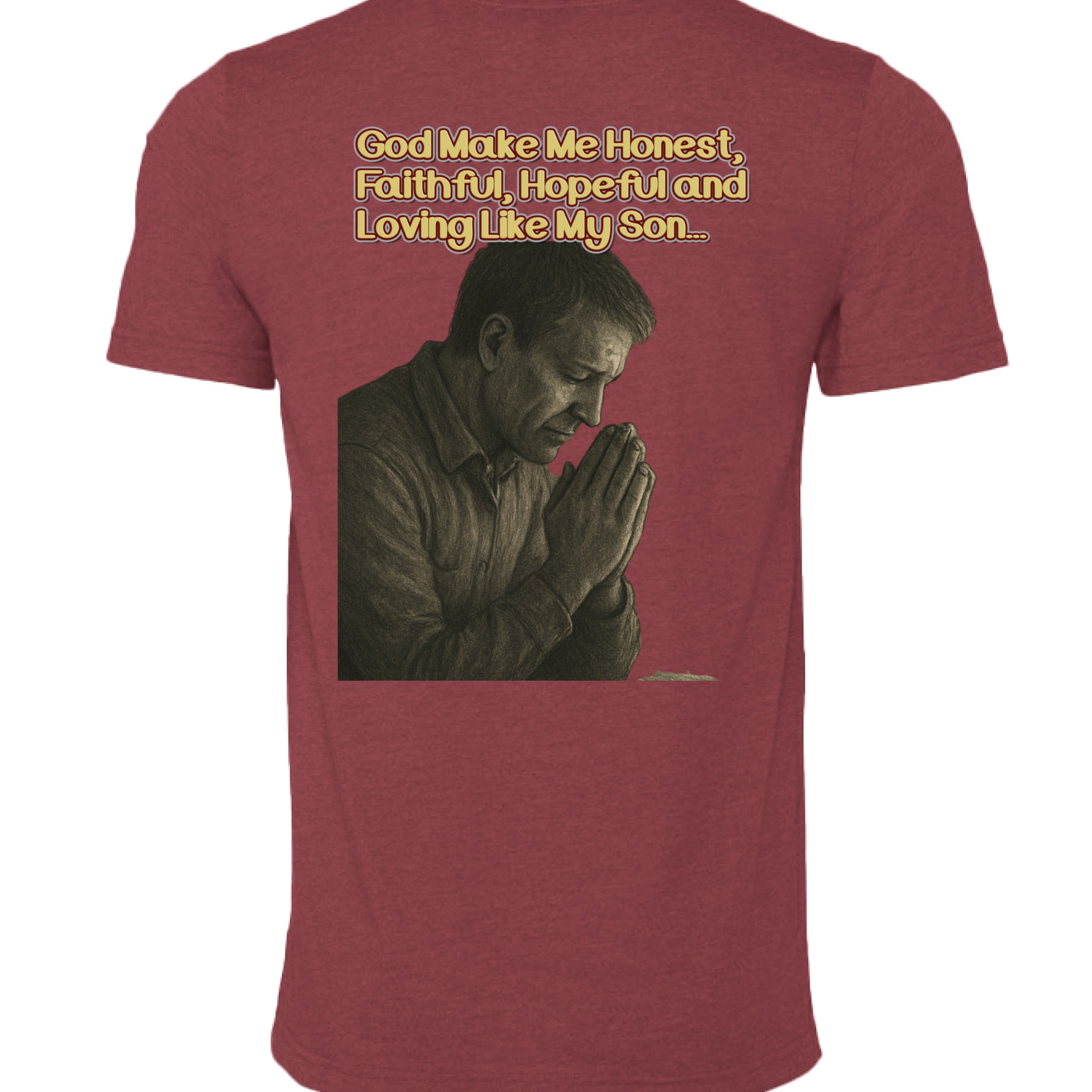 HEATHER MAROON - BACK