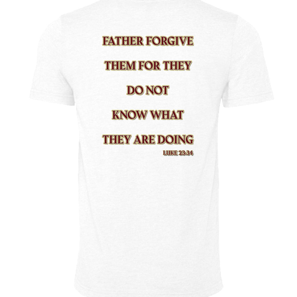 SOLID WHT BLEND - BACK