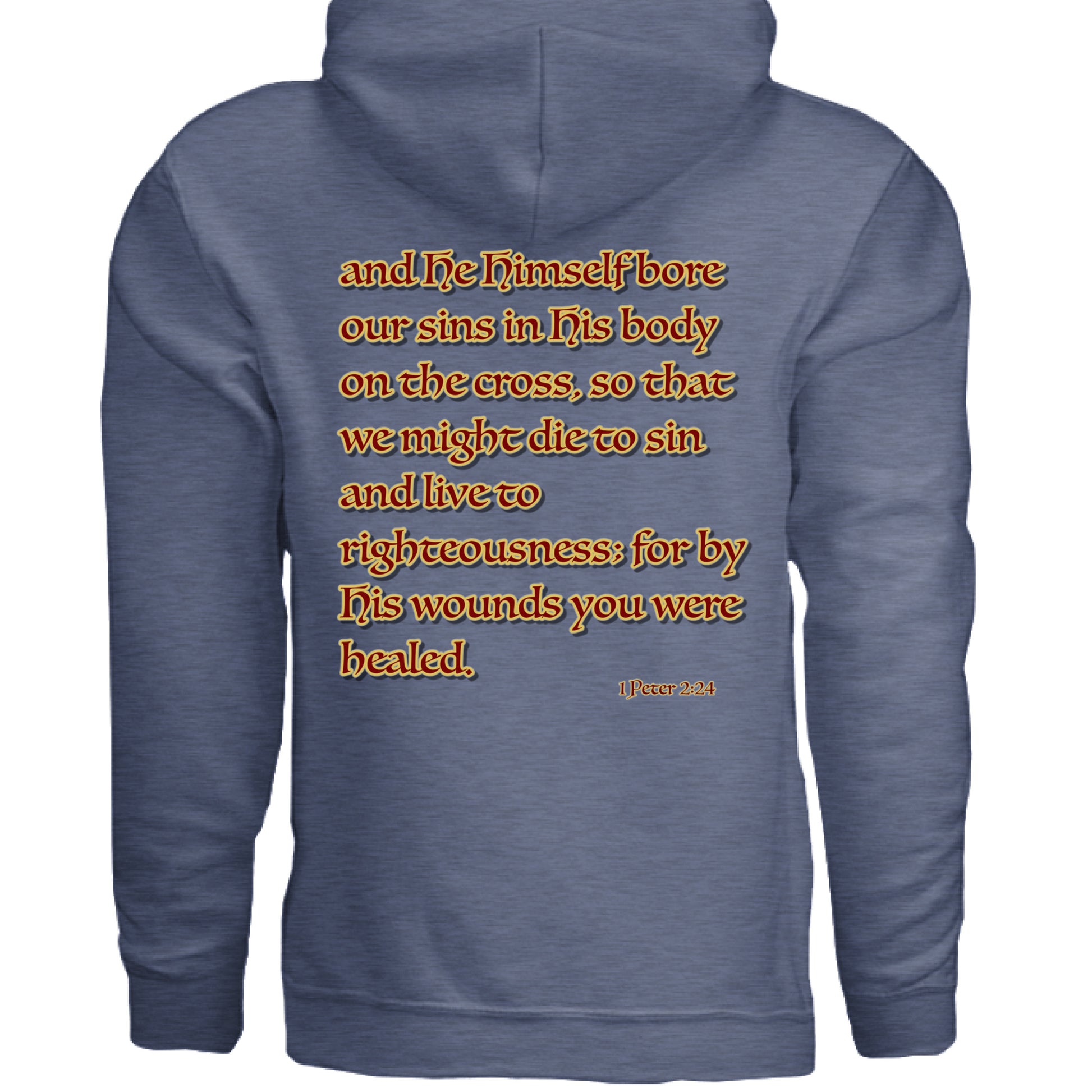 HEATHER NAVY - BACK