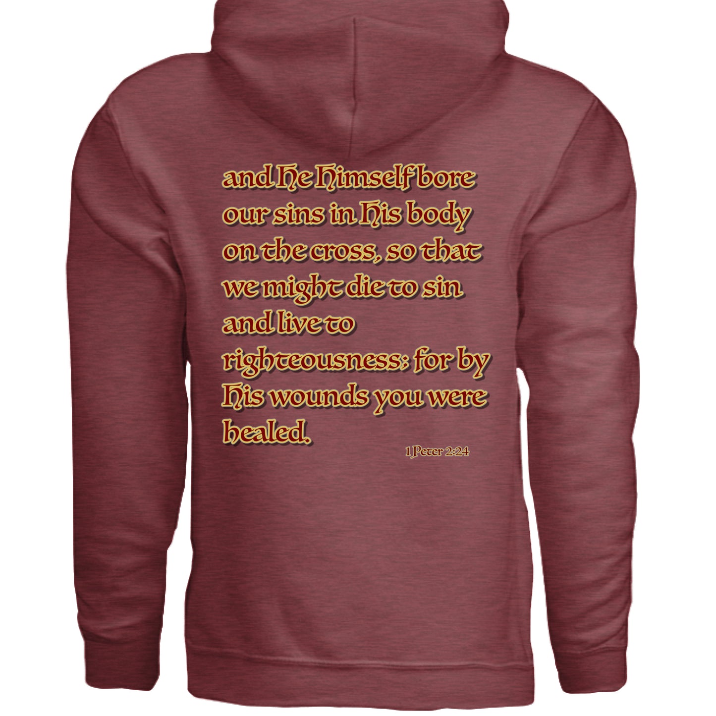 HEATHER MAROON - BACK