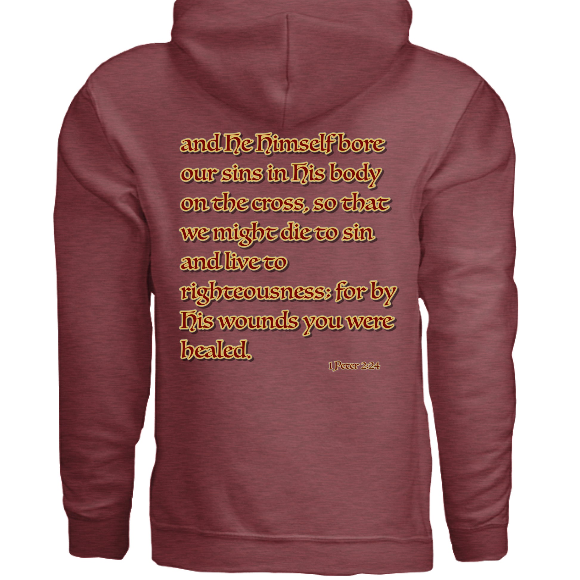 HEATHER MAROON - BACK