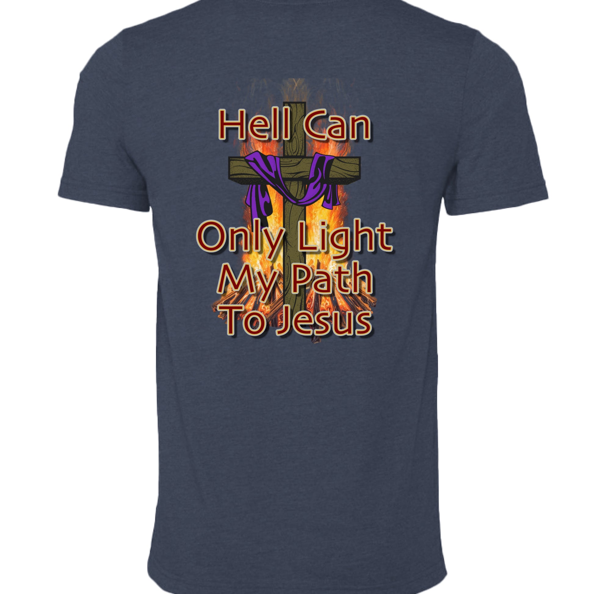 HEATHER NAVY - BACK
